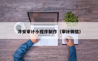 那曲淳安审计小程序制作（审计微信）